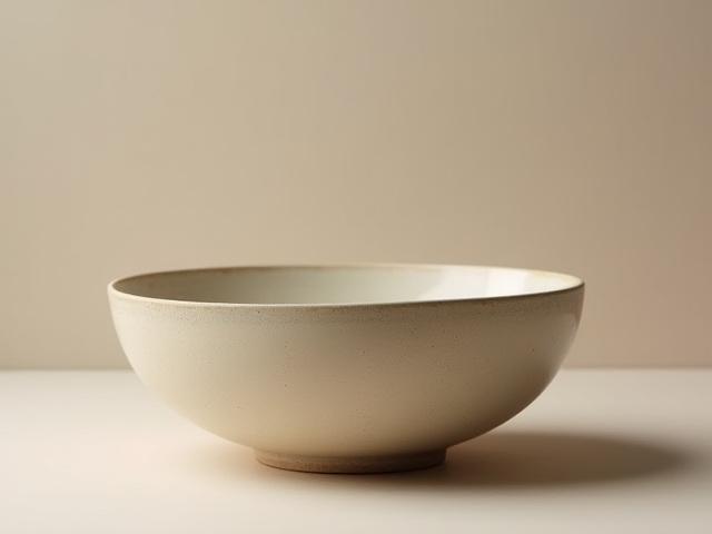 Serene ceramic bowl for spa.